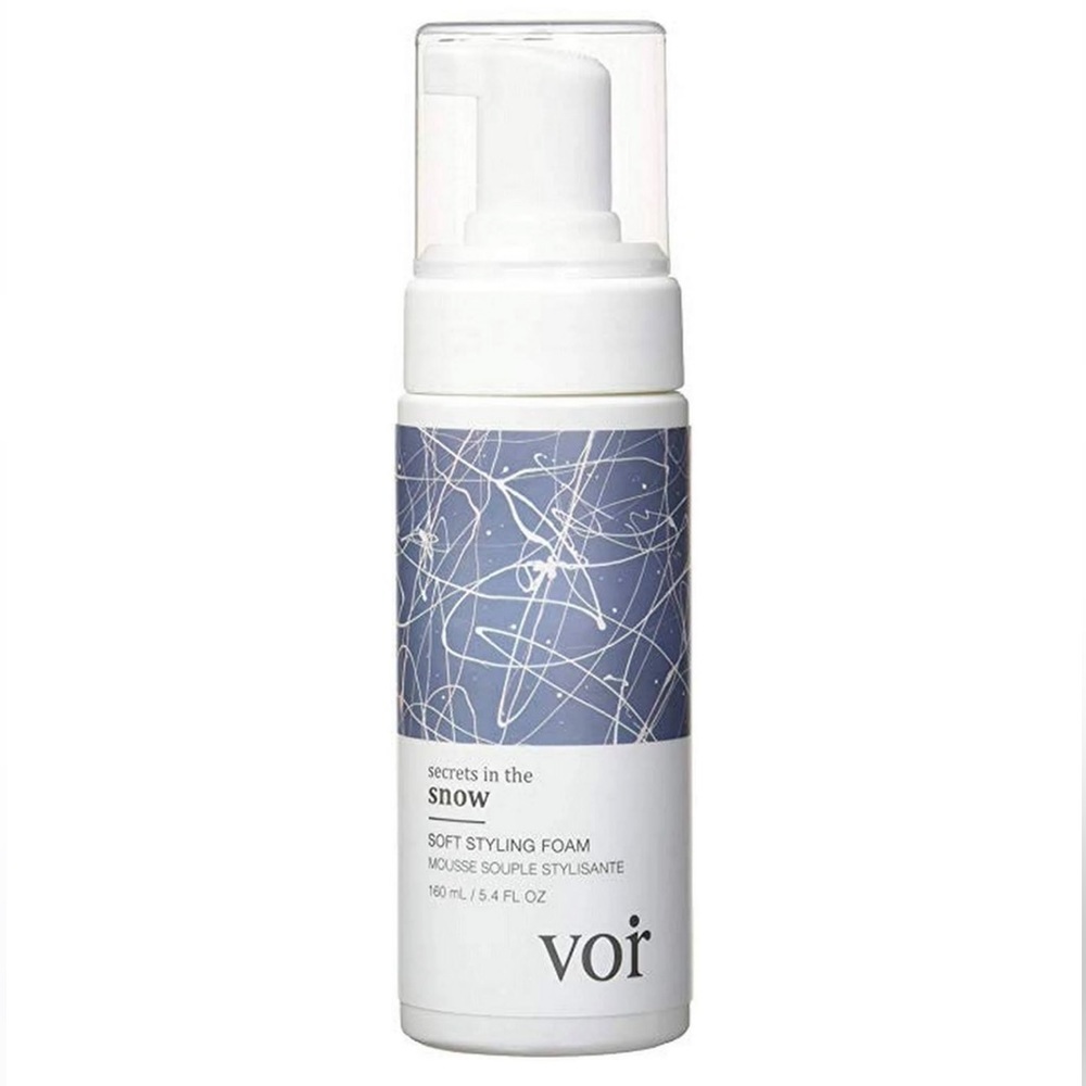 💦 Voir Secrets in the Snow: Soft Styling Foam - Non-Aerosol